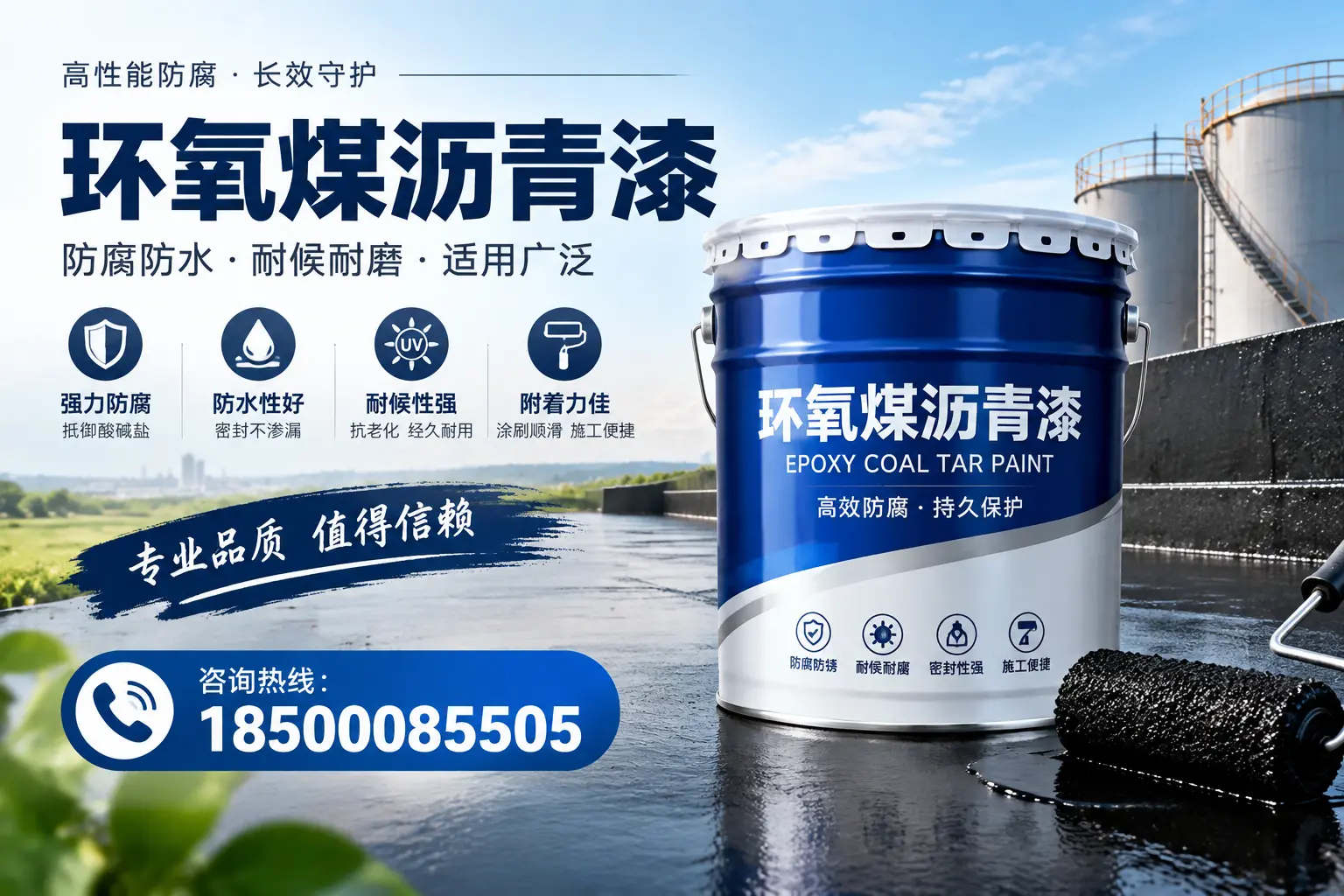 环氧煤沥青漆与油漆的区别，酒泉消费者最关心的问题