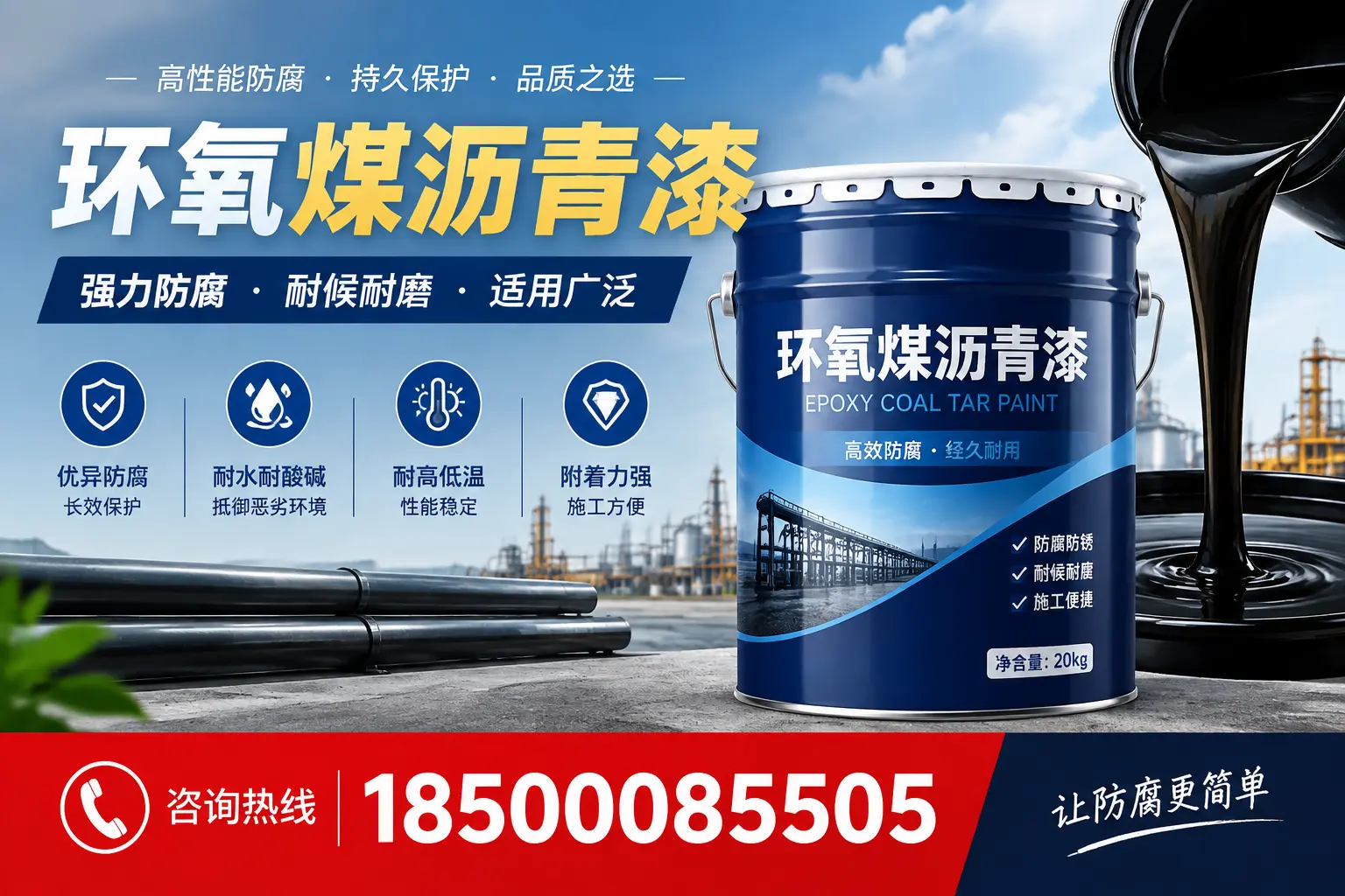 环氧煤沥青漆在不同气候条件下的表现分析，酒泉适用性
